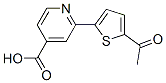 2-(5-Acetylthiophen-2-yl)-isonicotinic acid CAS#: 893723-57-4