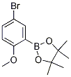 2-(5-Bromo-2-methoxyphenyl)-4,4,5,5-tetramethyl-1,3,2-dioxaborolane CAS#: 868629-78-1