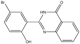 2-(5-bromo-2-hydroxyphenyl)quinazolin-4(3H)-one CAS#: 862653-89-2