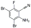 2-AMINO-3,5-DIBROMO-6-FLUOROBENZONITRILE CAS#: 845878-91-3