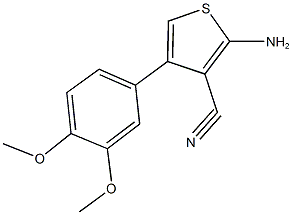 2-AMINO-4-(3,4-DIMETHOXYPHENYL)THIOPHENE-3-CARBONITRILE CAS#: 884497-31-8