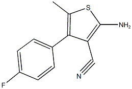 2-AMINO-4-(4-FLUOROPHENYL)-5-METHYLTHIOPHENE-3-CARBONITRILE CAS#: 884497-33-0
