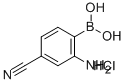 (2-AMINO-4-CYANO)BENZENEBORONIC ACID, HYDROCHLORIDE CAS#: 850568-47-7