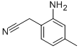 (2-AMINO-4-METHYL-PHENYL)-ACETONITRILE CAS#: 861068-42-0