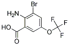 2-Amino-3-bromo-5-(trifluoromethoxy)benzoic acid CAS#: 874774-41-1