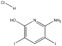 2-Amino-3,5-diiodo-6-hydroxypyridine hydrochloride CAS#: 856965-98-5