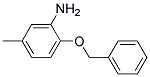 2-(BENZYLOXY)-5-METHYLANILINE CAS#: 859791-73-4