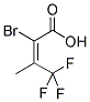 2-BROMO-3-(TRIFLUOROMETHYL)-2-BUTENOIC ACID CAS#: 885276-60-8