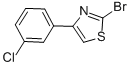 2-BROMO-4-(3-CHLORO-PHENYL)-THIAZOLE CAS#: 886367-79-9