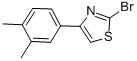 2-BROMO-4-(3,4-DIMETHYL-PHENYL)-THIAZOLE CAS#: 886367-59-5