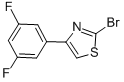 2-BROMO-4-(3,5-DIFLUORO-PHENYL)-THIAZOLE CAS#: 886367-95-9