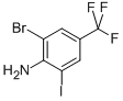 2-BROMO-6-IODO-4-(TRIFLUOROMETHYL)ANILINE CAS#: 875306-20-0