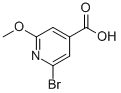 2-BROMO-6-METHOXY-4-PYRIDINECARBOXYLIC ACID CAS#: 853029-93-3
