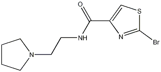 2-BROMO-N-(2-(PYRROLIDIN-1-YL)ETHYL)THIAZOLE-4-CARBOXAMIDE CAS#: 867333-36-6