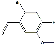 2-Bromo-4-fluoro-5-methoxybenzaldehyde CAS#: 865186-62-5