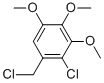 2-CHLORO-1-(CHLOROMETHYL)-3,4,5-TRIMETHOXYBENZENE CAS#: 848694-08-6