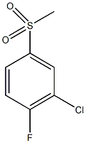 2-CHLORO-1-FLUORO-4-METHYLSULFONYLBENZENE CAS#: 847148-17-8