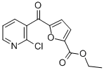 2-CHLORO-3-(5-ETHOXYCARBONYL-2-FUROYL)PYRIDINE CAS#: 884504-83-0