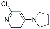 2-CHLORO-4-PYRROLIDIN-1-YL-PYRIDINE CAS#: 874758-84-6