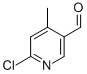 2-CHLORO-5-FORMYL-4-PICOLINE CAS#: 884495-38-9