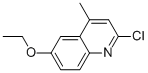 2-CHLORO-6-ETHOXY-4-METHYLQUINOLINE CAS#: 857801-72-0