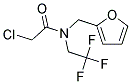 2-CHLORO-N-(2-FURYLMETHYL)-N-(2,2,2-TRIFLUOROETHYL)ACETAMIDE CAS#: 852033-49-9