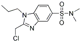 2-(CHLOROMETHYL)-N,N-DIMETHYL-1-PROPYL-1H-BENZIMIDAZOLE-5-SULFONAMIDE CAS#: 852933-08-5