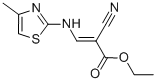 2-CYANO-3-(4-METHYL-THIAZOL-2-YLAMINO)-ACRYLIC ACID ETHYL ESTER CAS#: 871926-00-0