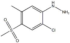 2-Chloro-5-methyl-4-(methylsulphonyl)phenylhydrazine CAS#: 849035-85-4