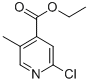 2-Chloro-5-methylpyridine-4-carboxylic acid ethyl ester CAS#: 850080-86-3