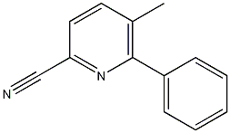 2-Cyano-5-methyl-6-phenylpyridine CAS#: 875293-76-8