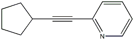 2-(Cyclopentylethynyl)pyridine, 95% CAS#: 865173-44-0