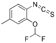 2-DIFLUOROMETHOXY-1-ISOTHIOCYANATO-4-METHYL-BENZENE CAS#: 832739-67-0