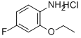 2-ETHOXY-4-FLUORO-PHENYLAMINE HYDROCHLORIDE CAS#: 850568-36-4