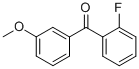 2-FLUORO-3'-METHOXYBENZOPHENONE CAS#: 890098-08-5