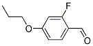 2-FLUORO-4-PROPOXYBENZALDEHYDE CAS#: 883543-14-4