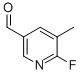 2-FLUORO-5-FORMYL-3-PICOLINE CAS#: 884495-04-9