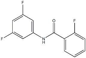 2-Fluoro-N-(3,5-difluorophenyl)benzaMide, 97% CAS#: 881767-66-4