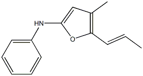 2-Furanamine, 4-methyl-N-phenyl-5-propenyl-, trans- (5CI) CAS#: 878763-38-3