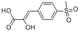 2-HYDROXY-3-(4-METHANESULFONYL-PHENYL)-ACRYLIC ACID CAS#: 862252-59-3