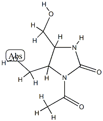 2-Imidazolidinone 1-acetyl-, 4,5-bis(hydroxymethyl)- (7CI) CAS#: 856331-38-9