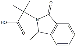 2-Isoindolineacetic acid, -alpha-,-alpha-,1-trimethyl-3-oxo- (5CI) CAS#: 875249-20-0