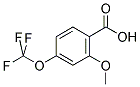 2-METHOXY-4-(TRIFLUOROMETHOXY)BENZOIC ACID CAS#: 848947-91-1