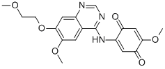 2-METHOXY-5-(6-METHOXY-7-(2-METHOXYETHOXY)QUINAZOLIN-4-YLAMINO)CYCLOHEXA-2,5-DIENE-1,4-DIONE CAS#: 870959-98-1