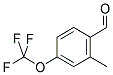 2-METHYL-4-(TRIFLUOROMETHOXY)BENZALDEHYDE CAS#: 886763-07-1