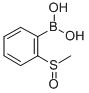 2-(METHYLSULFINYL)PHENYLBORONIC ACID CAS#: 850567-97-4