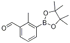 2-Methyl-3-(4,4,5,5-tetramethyl-1,3,2-dioxaborolan-2-yl)benzaldehyde CAS#: 859518-20-0
