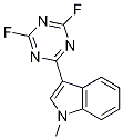 2-(N-methylindol-3-yl)-4,6-difluoro-s-triazine CAS#: 830328-78-4