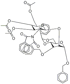2-O-(2-Deoxy-2-N-phthalimido-3,4,6-tri-O-acetyl--D-glucopyranosyl)-3-O-benzyl-4,6-O-benzylidene-D-mannose CAS#: 865488-82-0