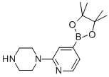2-PIPERIZINYLPYRIDINE-4-BORONIC ACID, PINACOL ESTER CAS#: 871125-87-0